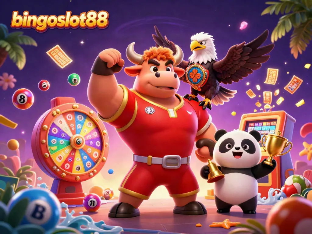 Menangkan bingo dengan bingoslot88, melihat pesona karakter kartun 3D saat bermain.