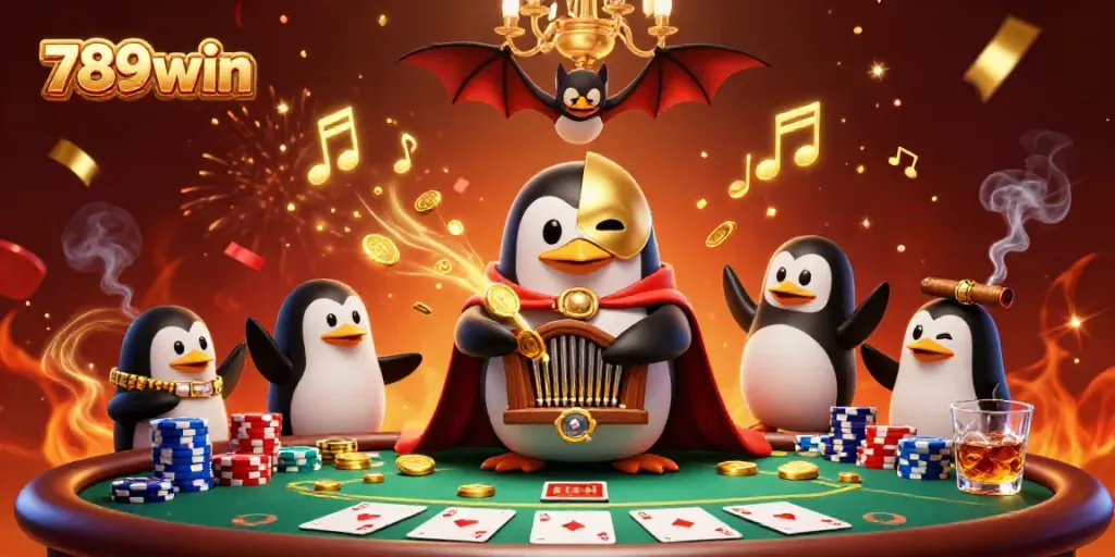 Experience thrilling gaming at 789win with a vibrant casino atmosphere full of poker elements.