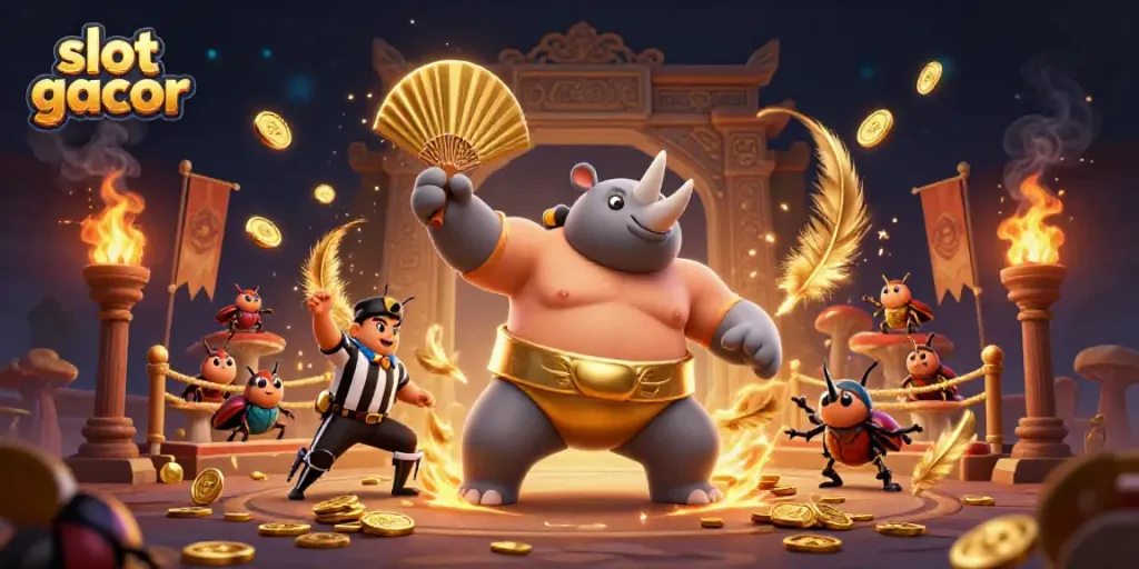 Menangkan kesempatan terbesar di slot gacor dengan arena judi yang ramai dan pemandangan menarik.