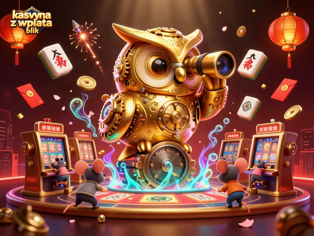Engage in exciting gameplay at kasyna z wplata blik with vibrant 3D casino illustration featuring rich gaming elements.